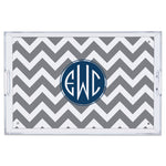 Monogram Lucite Tray Ollie - Dabney Lee