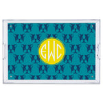 Monogram Lucite Tray Polly - Dabney Lee