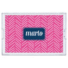 Monogram Lucite Tray Little Lines - Dabney Lee