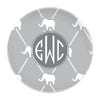 Monogram Plate Dumbo - Dabney Lee