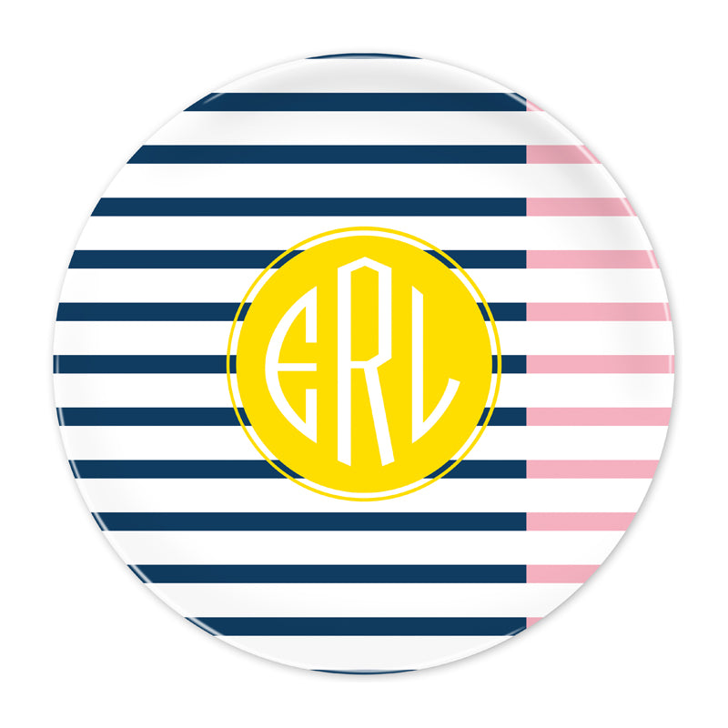 Monogram Plate Twice as Nice 3 - Dabney Lee