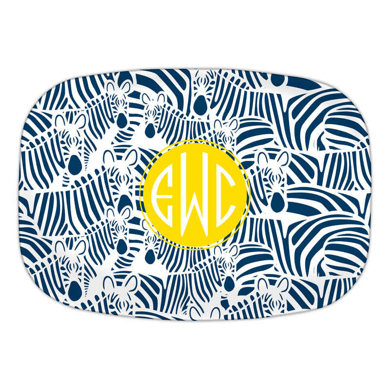 Monogram Plate Elsie - Dabney Lee - Classic Prep Monograms