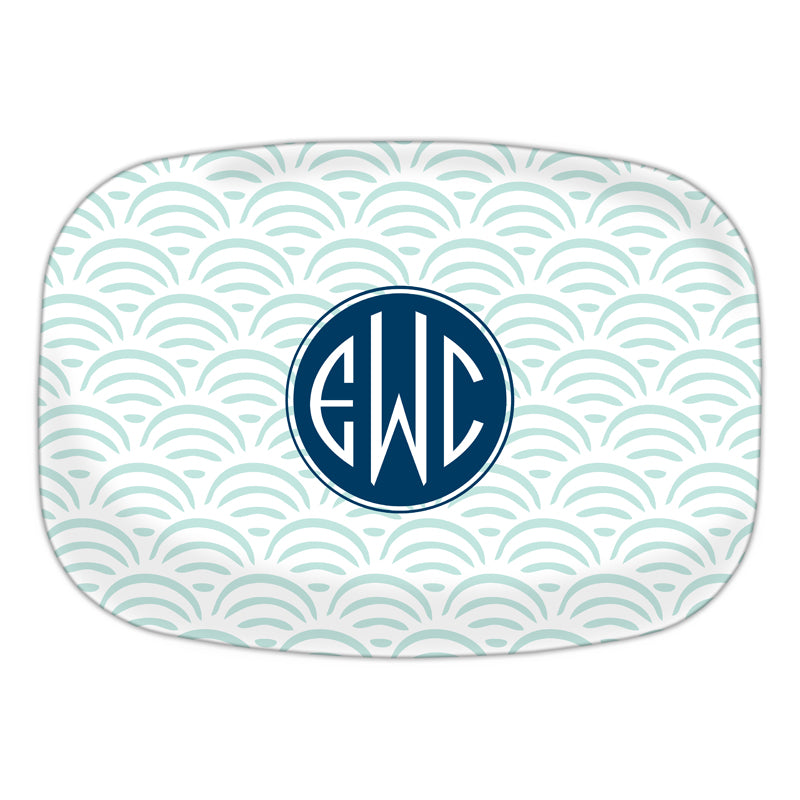 Monogram Platter Ella - Dabney Lee