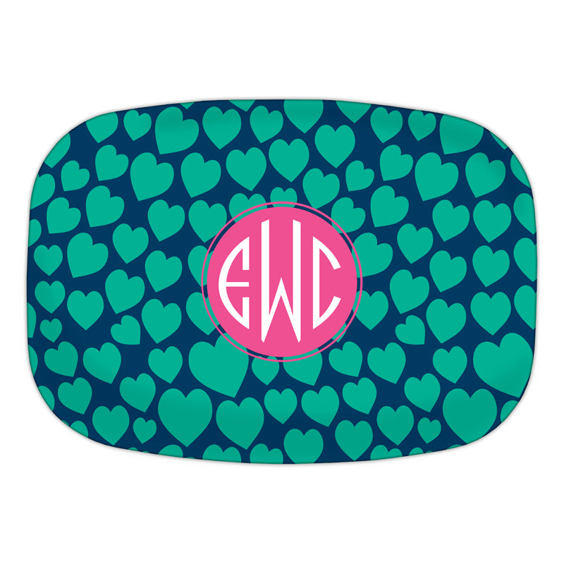 Monogram Platter Love Struck - Dabney Lee