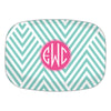 Monogram Platter Modern Chevron - Dabney Lee