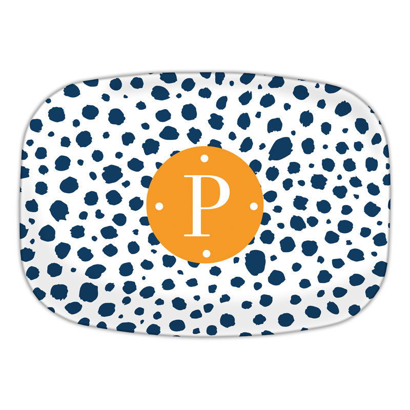 Monogram Platter Cheetah - Dabney Lee