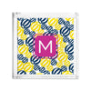 Petite Monogram Lucite Tray Palm Springs - Dabney Lee