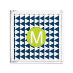 Petite Monogram Lucite Tray Try Me  - Dabney Lee