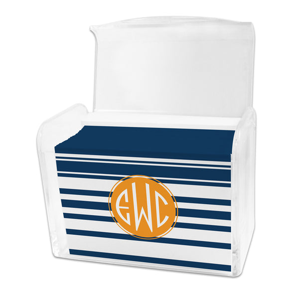 Monogram Stationery Box Greek Key - Dabney Lee - Classic Prep