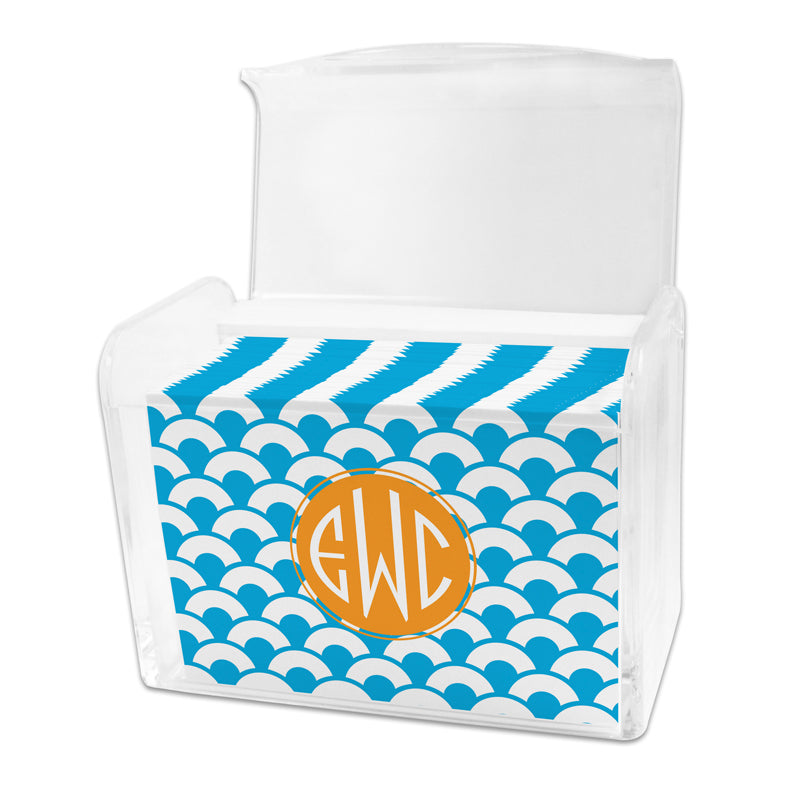 Monogram Stationery Box Greek Key - Dabney Lee - Classic Prep