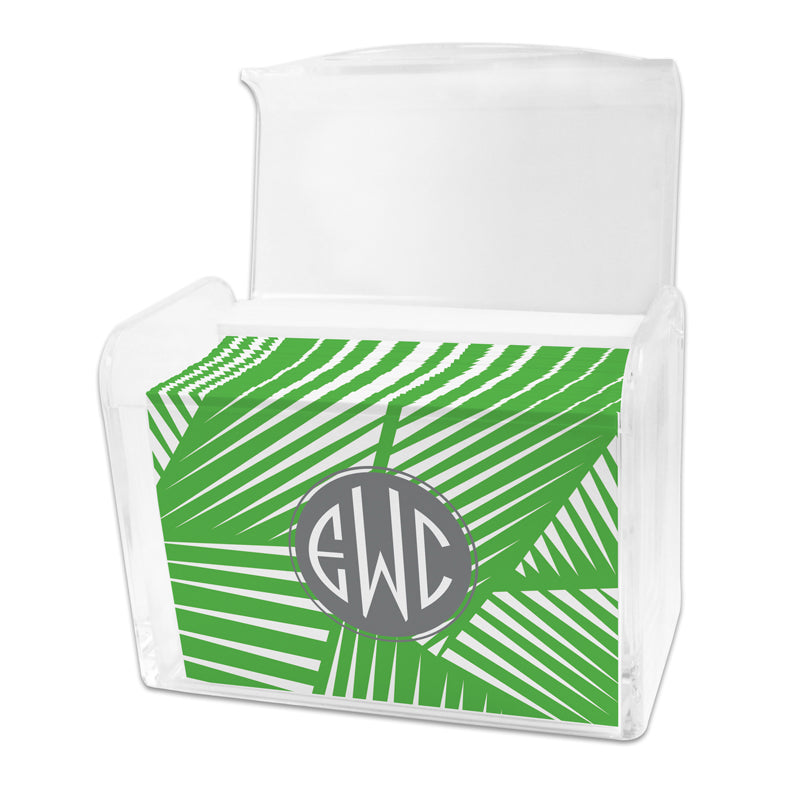 Monogram Stationery Box Palm - Dabney Lee