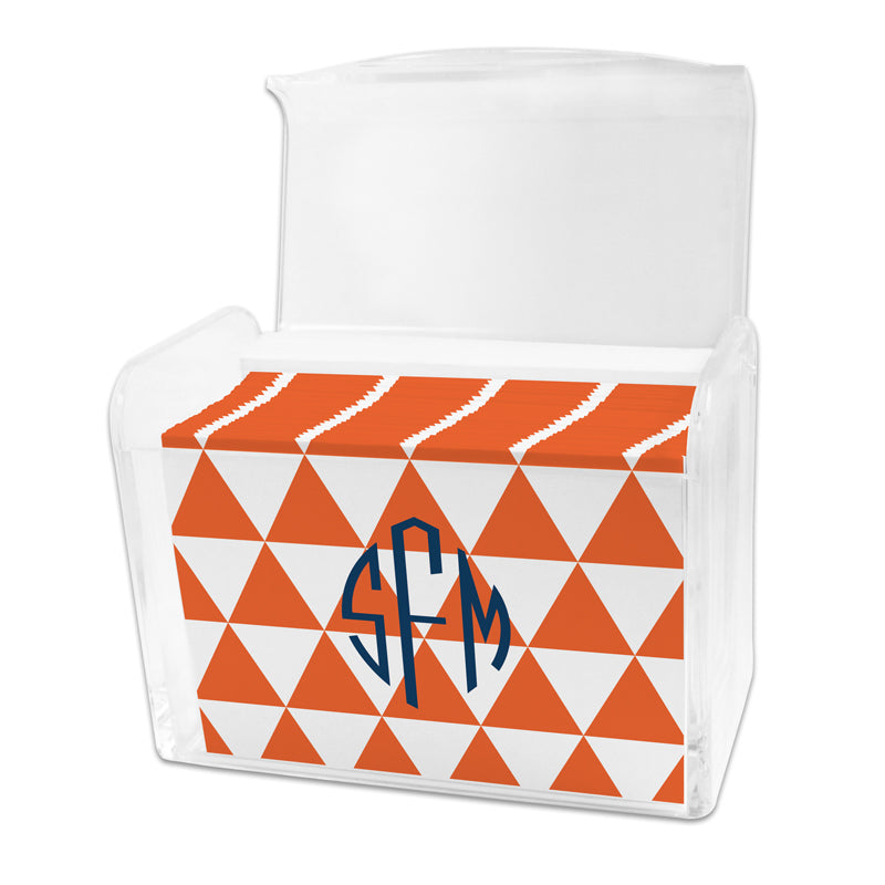 Monogram Stationery Box Triangles - Dabney Lee