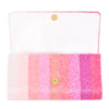 Rose All Day Pink Ombre Stripe Clutch