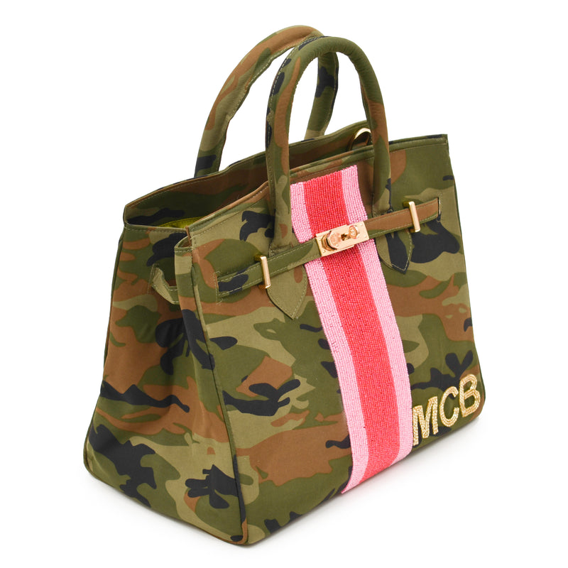 Premium Women Large Shoulder Bag Camouflage Rhinestone Western Buckle  Handbag - Walmart.com