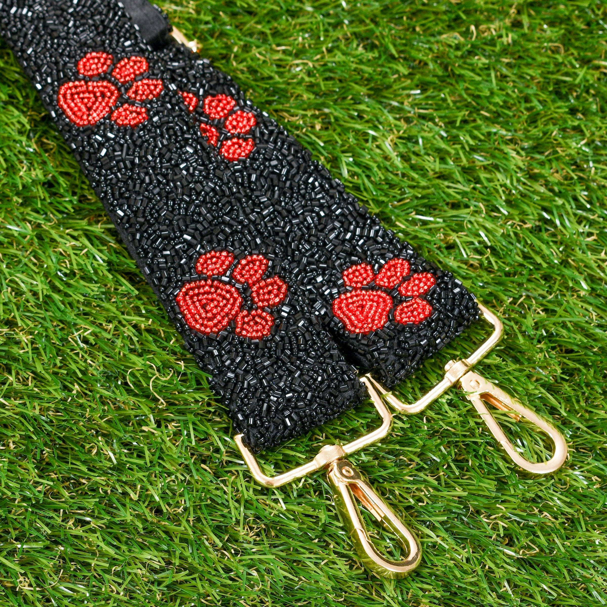 Paw Print Beaded Purse Strap - Peggy's Gifts & Accessories