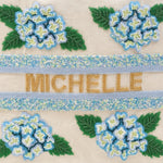 Madeleine Tote - Blue Hydrangea