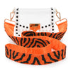 Wide Purse Strap - Custom Beaded Tiger Stripe- You Choose the Colors