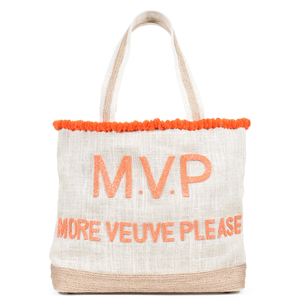 M.V.P More Veuve Please Espadrille Tote