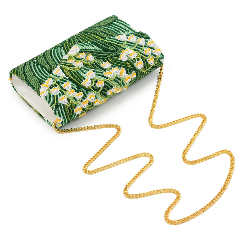 Mini Envelope Clutch - Lilly of  the Valley