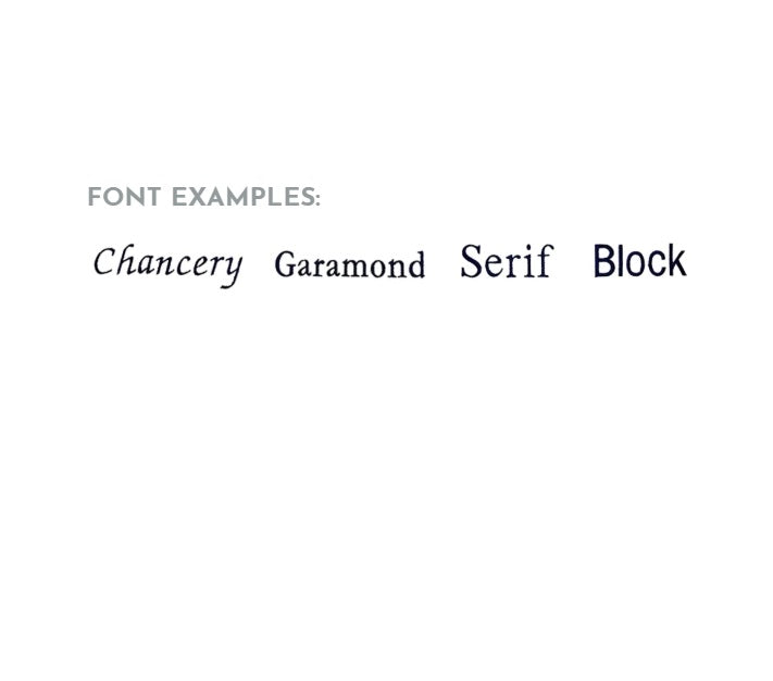 Font Examples