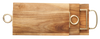 Schneidebrett aus Akazienholz, modern, personalisierbar, 45,7 x 30,5 cm