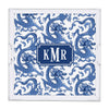 Monogram Lucite Tablett Imperial Blue von Boatman Geller