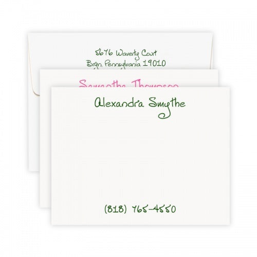 Lively Note Cards - Chatsworth Collection