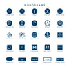 Monogram Clipboard Montauk - Dabney Lee