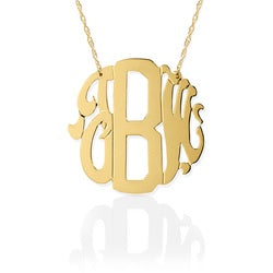 NeoClassic Monogrammed Necklace by Jane Basch