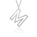 Open Letter Initial Necklace - Jane Basch
