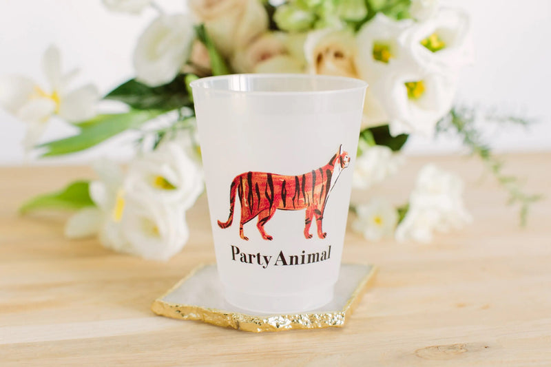Party Animal Tiger Frost Flex Cups – Sip Hip Hurra