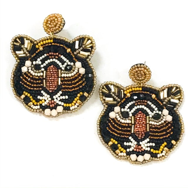 Tiger Earrings